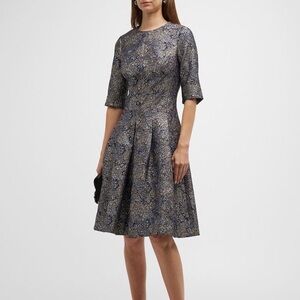 Terri Jon Navy cocktail dress